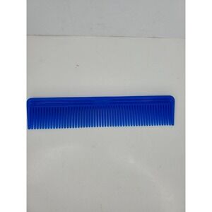 Vintage Stone & Stone 9 inch Blue Hard Plastic‎ Comb